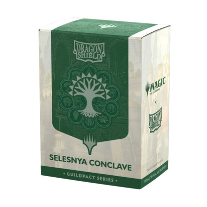 Dragon Shield – MtG The Guildpact series: Selesnya Conclave Matte Dual Art Sleeves (100 Kartenhüllen)