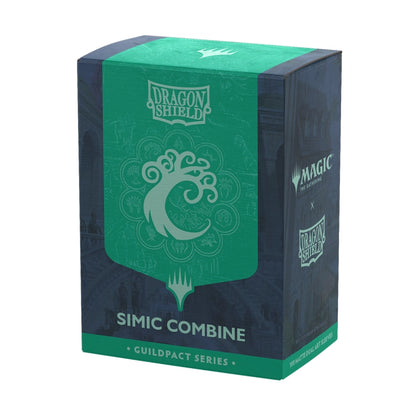 Dragon Shield – MtG The Guildpact series: Simic Combine Matte Dual Art Sleeves (100 Kartenhüllen)