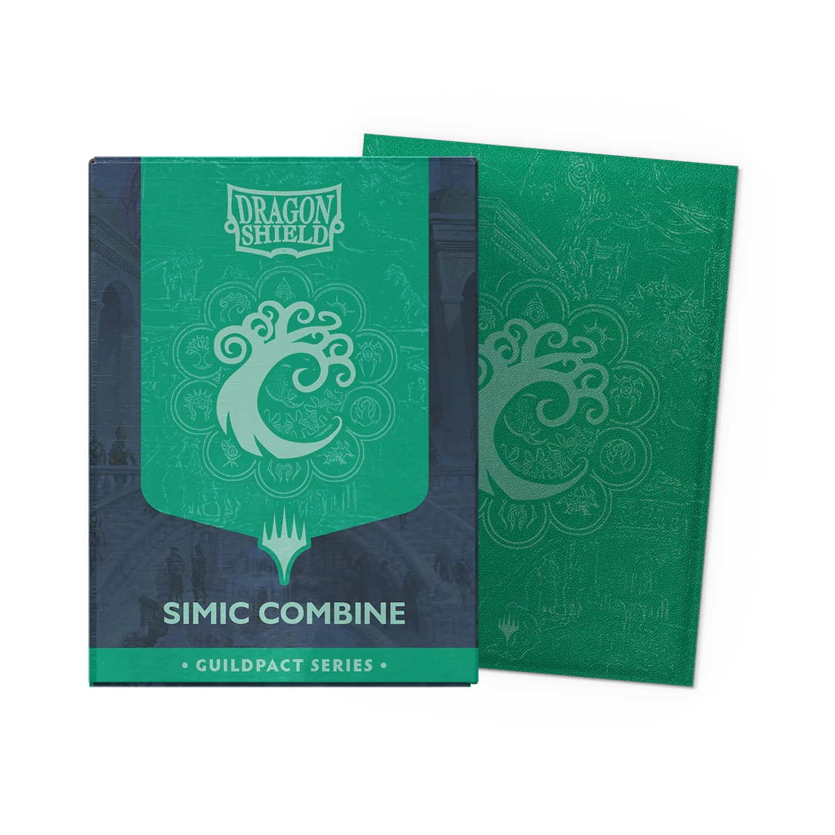 Dragon Shield – MtG The Guildpact series: Simic Combine Matte Dual Art Sleeves (100 Kartenhüllen)
