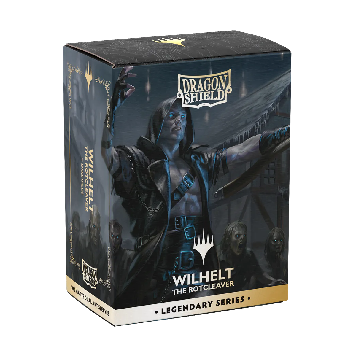 DS - Standard Licensed Dual Art Sleeves: MtG: Legendary Series - Wilhelt, the Rotcleaver [Matte] (100 Sleeves)