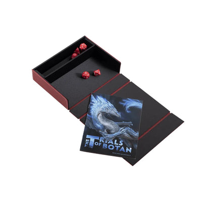 Dragon Shield RPG Dice Companion Hardcover: Blood Red