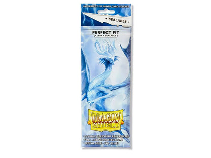 Dragon Shield Standard Perfect Fit Sealable Sleeves Clear 100er
