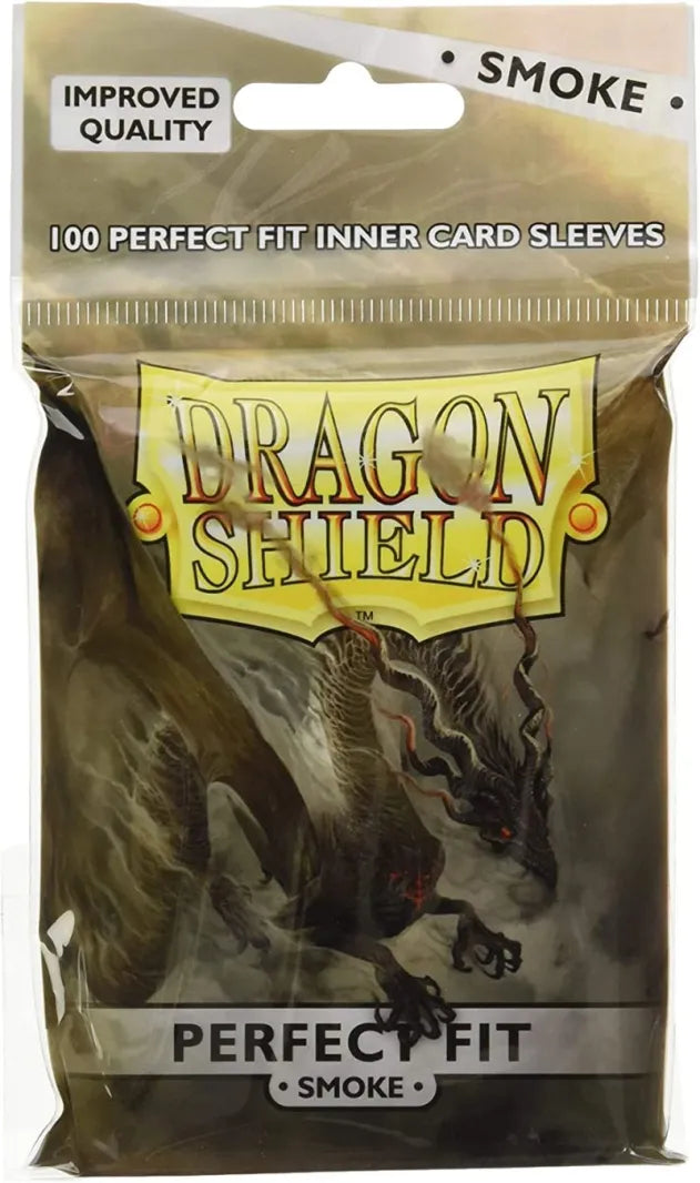 Dragon Shield Standard Perfect Fit Sleeves Clear/Smoke 100er