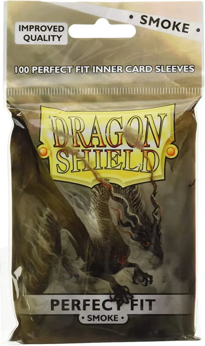 Dragon Shield Standard Perfect Fit Sleeves Clear/Smoke 100er