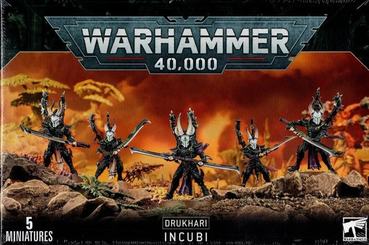 Warhammer 40k Drukhari Incubi Miniature WH40k HQ Einheit Tabletop NEU