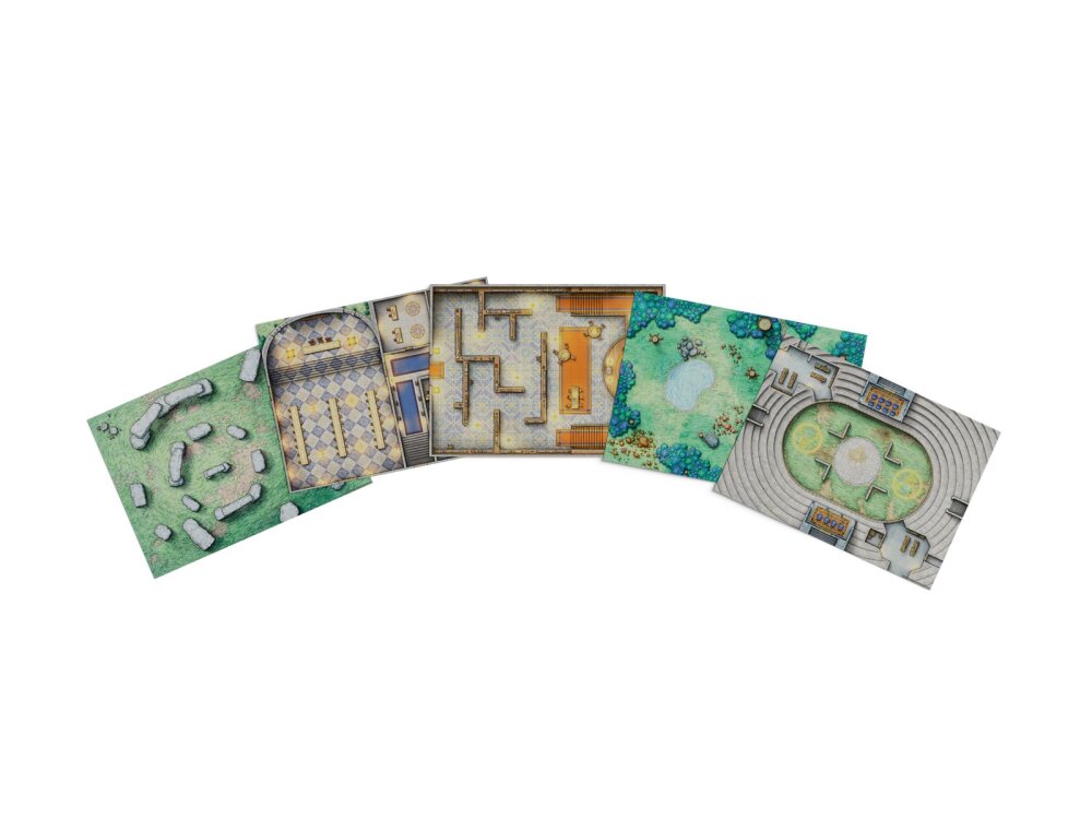 Dungeons & Dragons Arcana Unleashed Map Pack