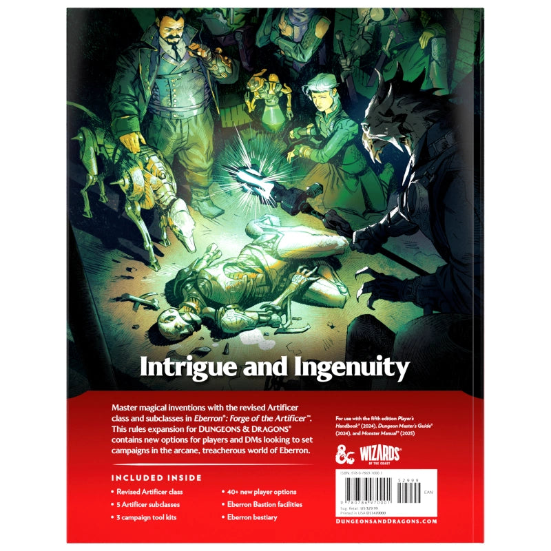 Dungeons & Dragons – Eberron: Forge of the Artificer (Englisch)