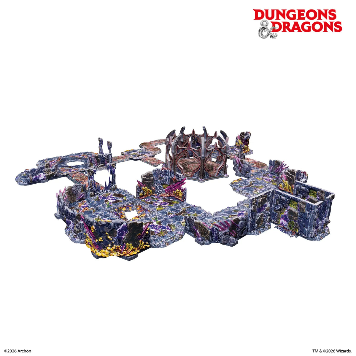 Dungeons & Dragons© Underdark Pre-Painted Terrain Set