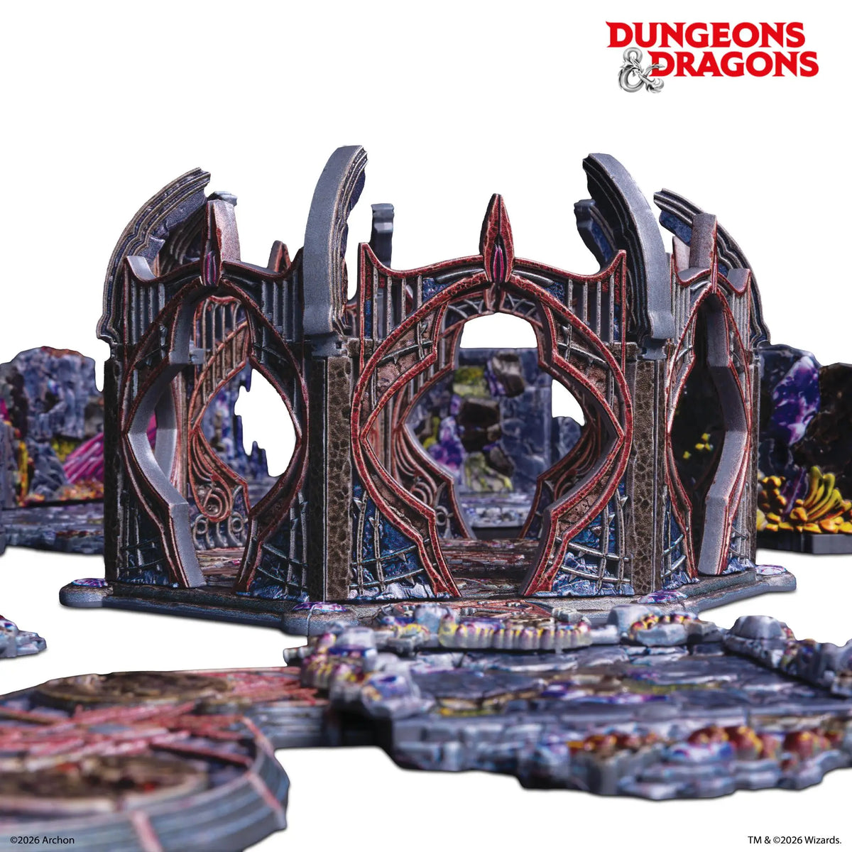 Dungeons & Dragons© Underdark Pre-Painted Terrain Set