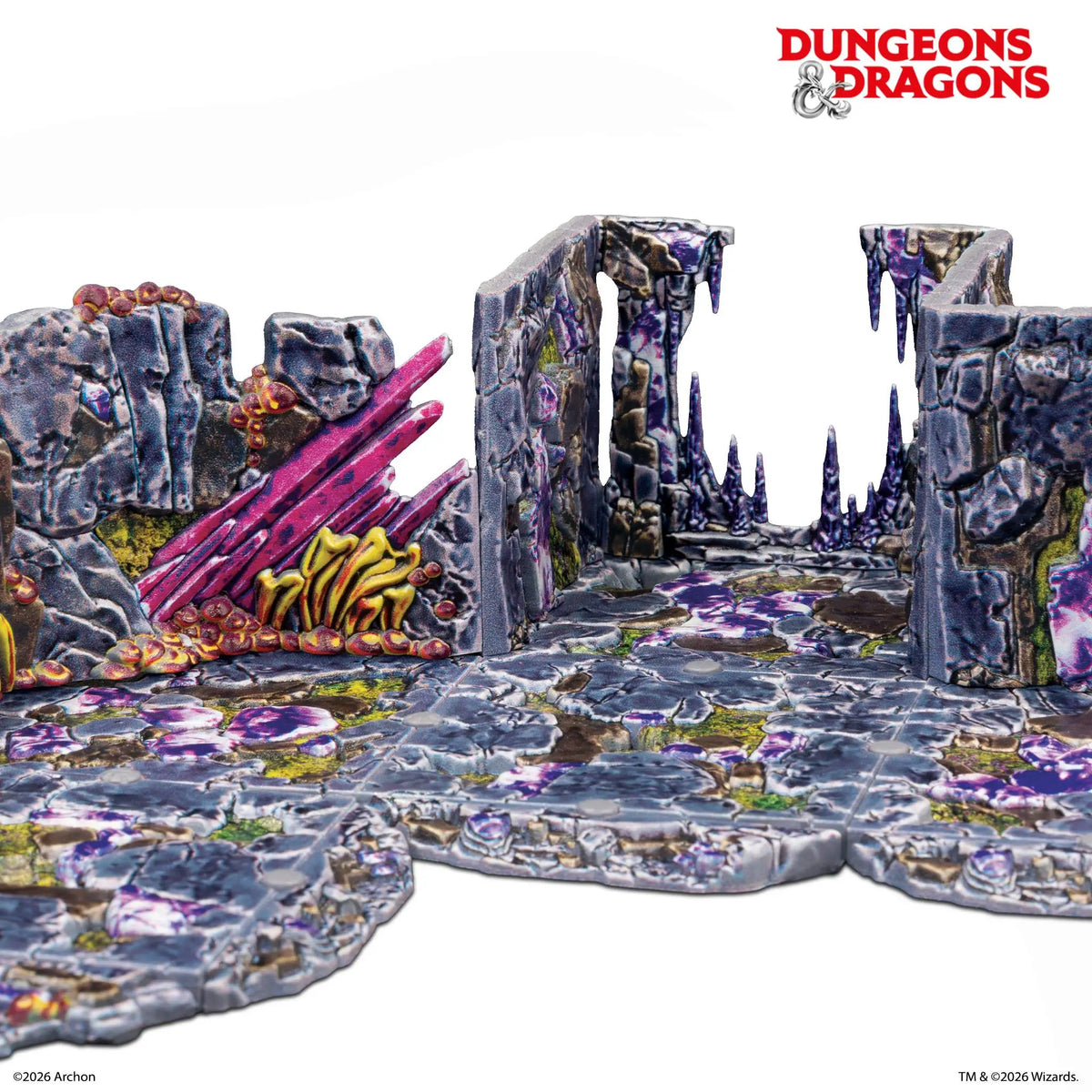 Dungeons & Dragons© Underdark Pre-Painted Terrain Set