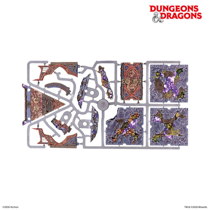 Dungeons & Dragons© Underdark Pre-Painted Terrain Set