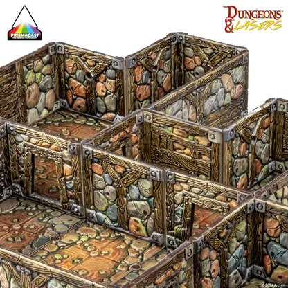Dungeons & Lasers Abandoned Mines Pre-Painted