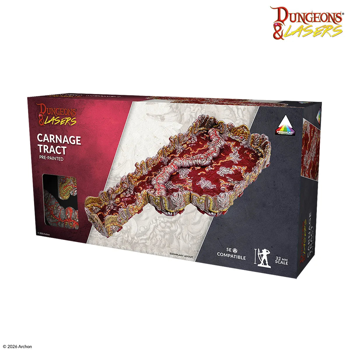 Dungeons & Lasers Carnage Tract Pre-Painted