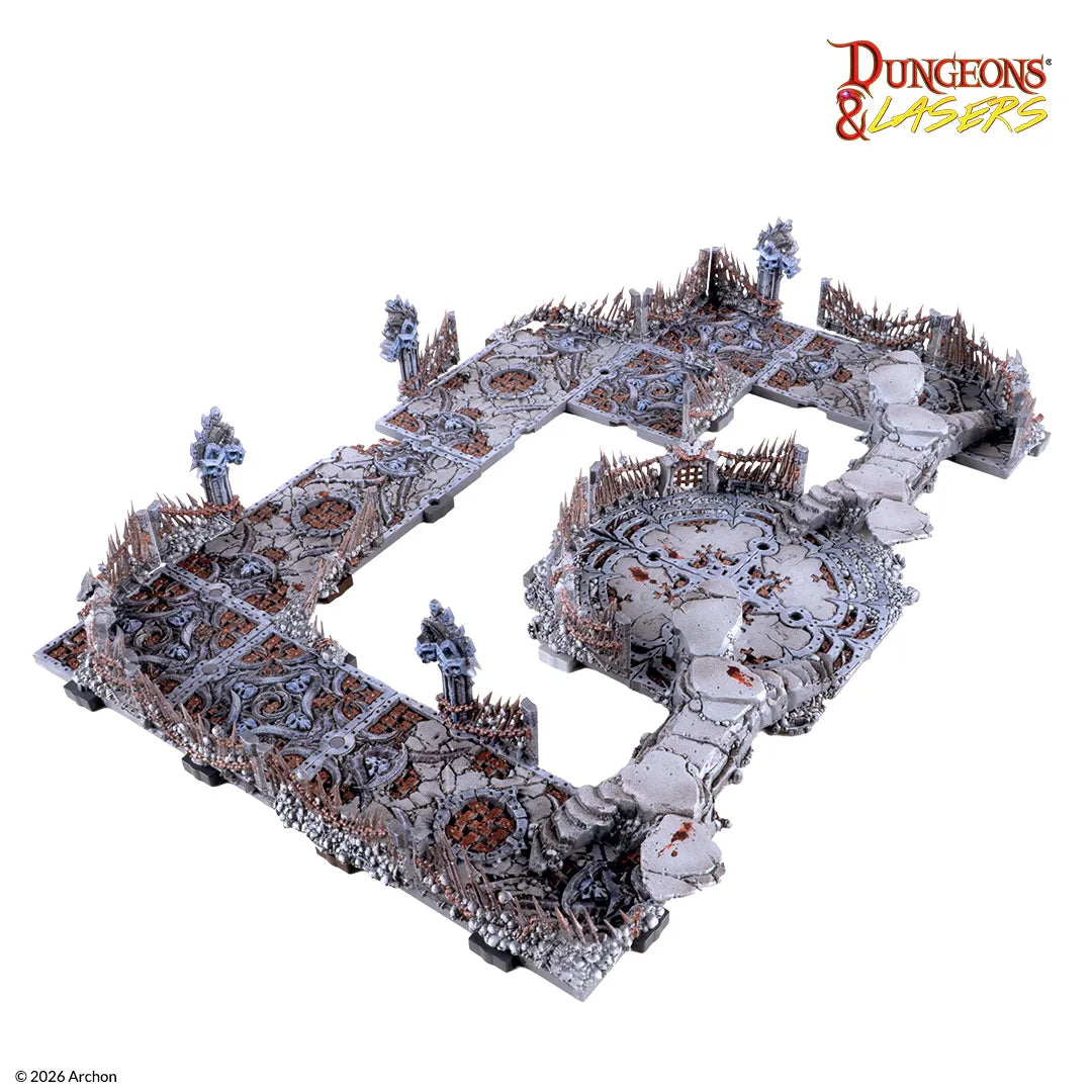 Dungeons & Lasers Combat Arena Pre-Painted