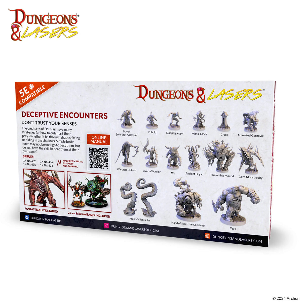 Dungeons & Lasers Deceptive Encounters