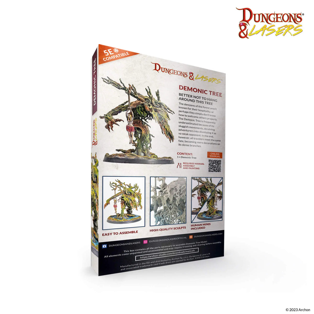 Dungeons & Lasers Demonic Tree