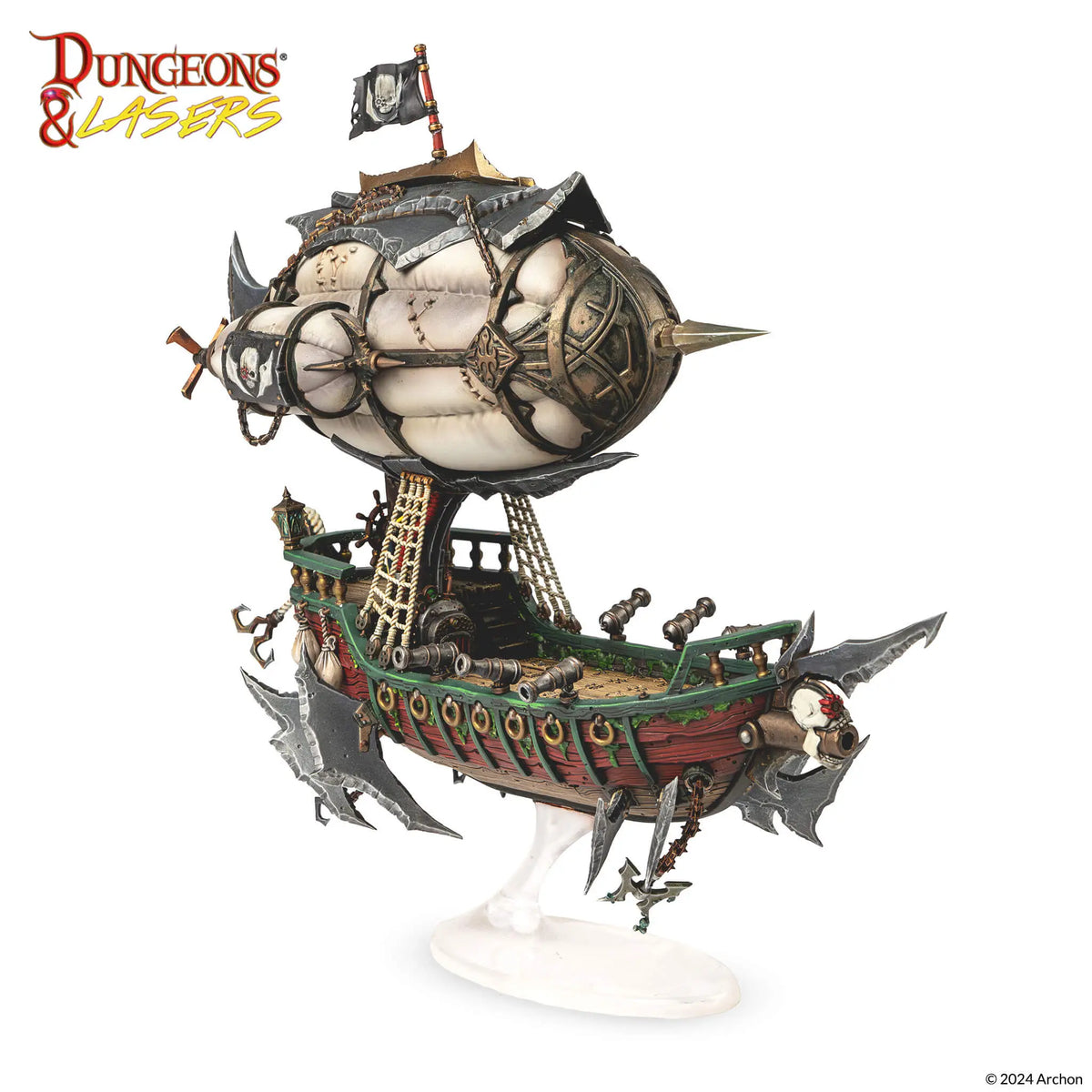 Dungeons & Lasers Deuslair: Flying Pirates Airship