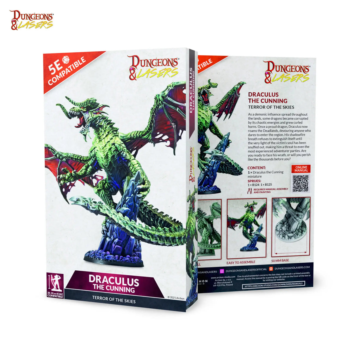 Dungeons & Lasers Draculus the Cunning