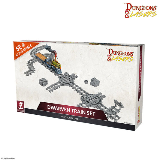 Dungeons & Lasers Dwarven Train Set