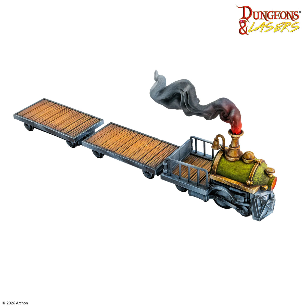 Dungeons & Lasers Dwarven Train Set