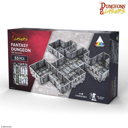 Dungeons & Lasers Fantasy Dungeon Pre-Painted