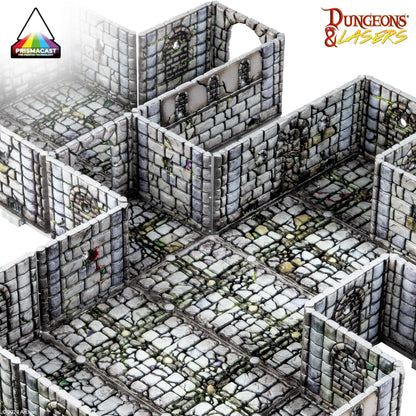 Dungeons & Lasers Fantasy Dungeon Pre-Painted