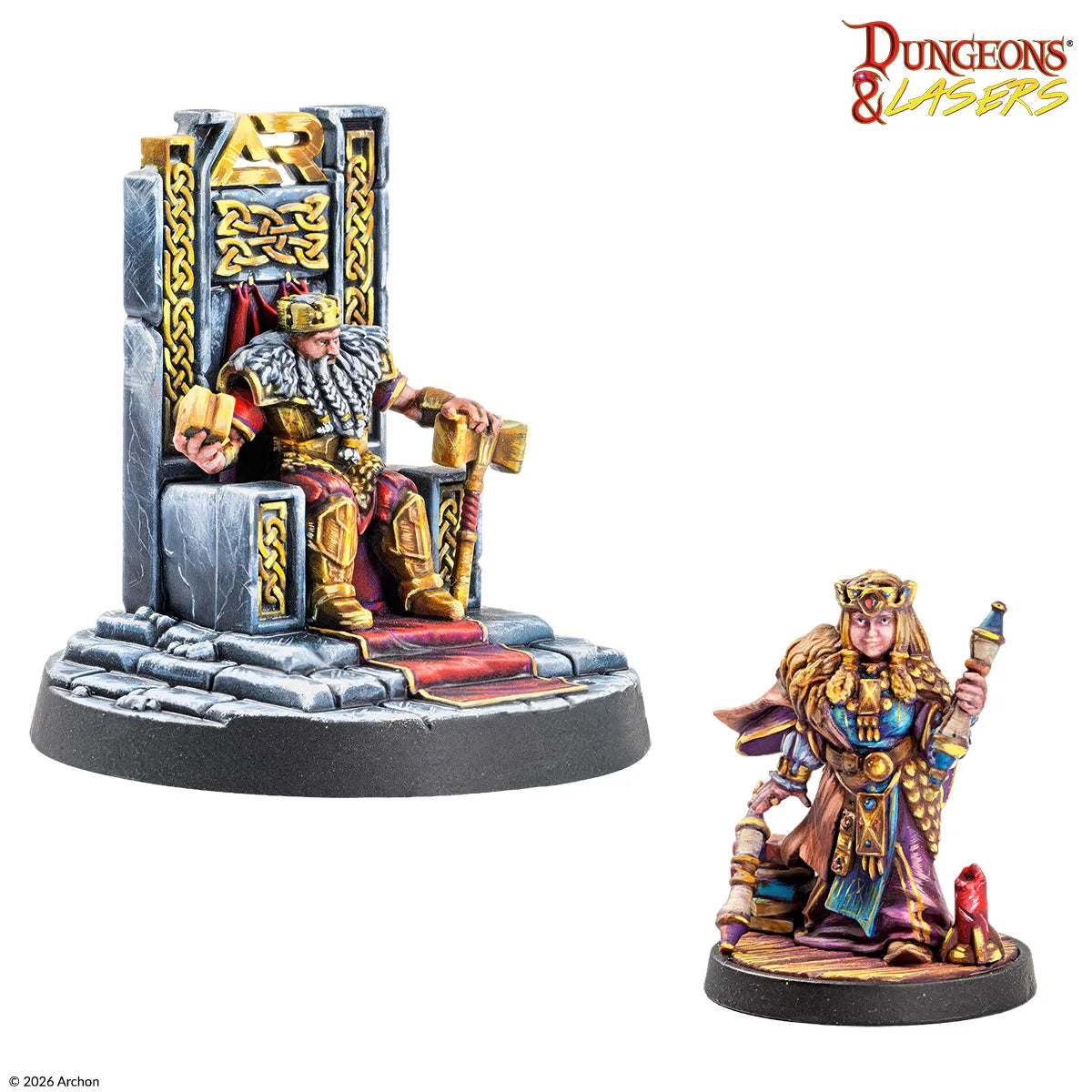 Dungeons & Lasers Iron Crown Monarchs