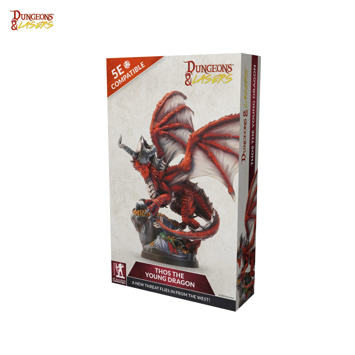 Dungeons & Lasers Thos the Young Dragon
