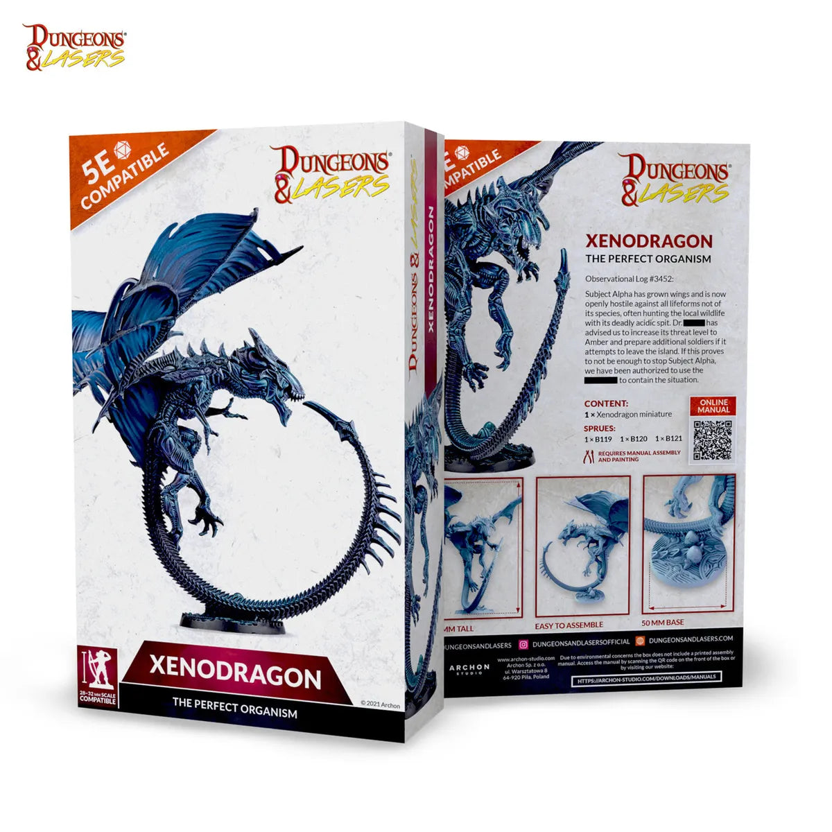 Dungeons & Lasers Xenodragon