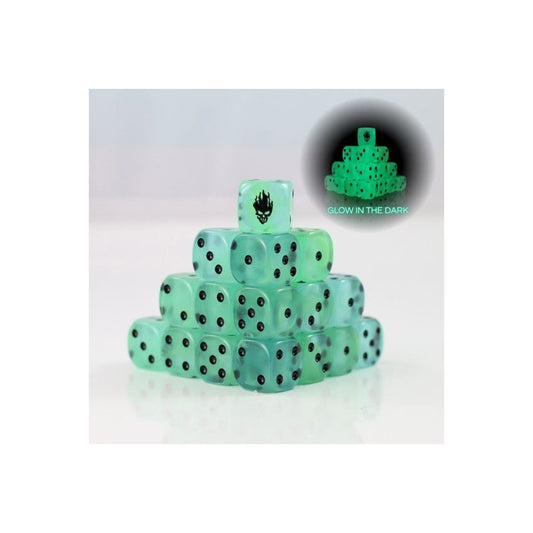 Die Hard Dice Spectral Glow W6 16 mm Würfel 20 Stück