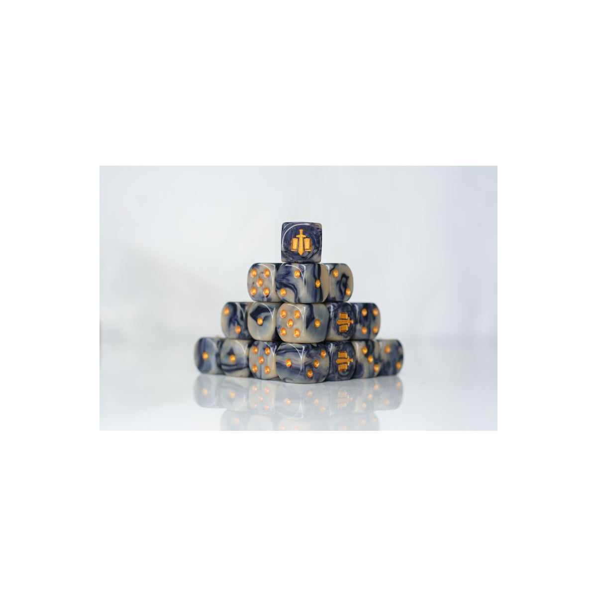 Die Hard Dice Inquisition Knights W6 16 mm Würfel 20 Stück