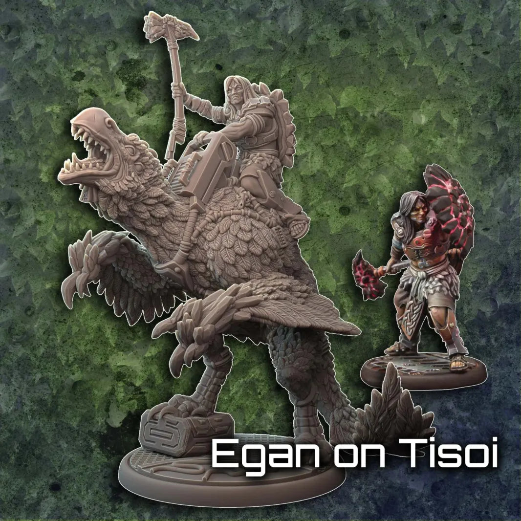 Egan auf Tisoi Ascending Fate Freebooter Miniatures AFAN 06