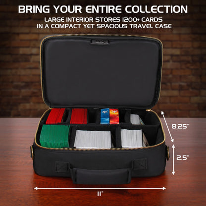 ENHANCE – TCG Travel Case Transporttasche für Karten und Deckboxen