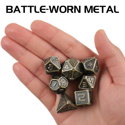 ENHANCE RPG Metal Dice Set (7-teilig)