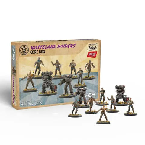 Fallout: Miniatures – Wasteland Raiders Core Set (Plastic) (Englisch)