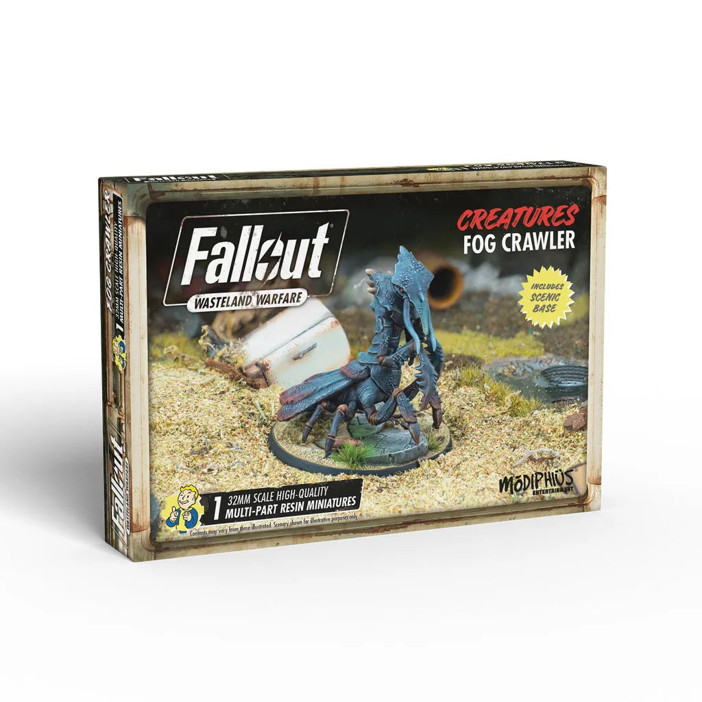 Fallout Miniatures: Fog Crawler Creatures Resin Wasteland Warfare