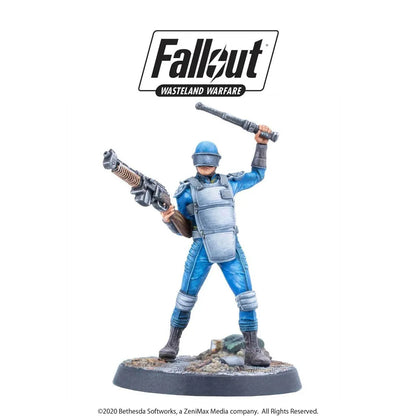 Fallout Miniatures: Vault Personnel Survivors Resin Wasteland Warfare