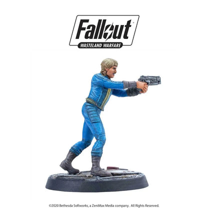 Fallout Miniatures: Vault Personnel Survivors Resin Wasteland Warfare
