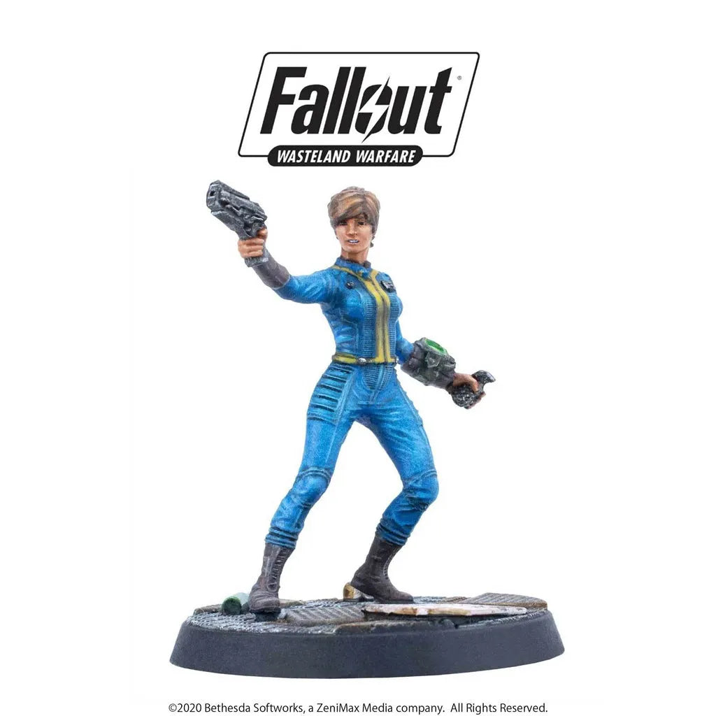 Fallout Miniatures: Vault Personnel Survivors Resin Wasteland Warfare