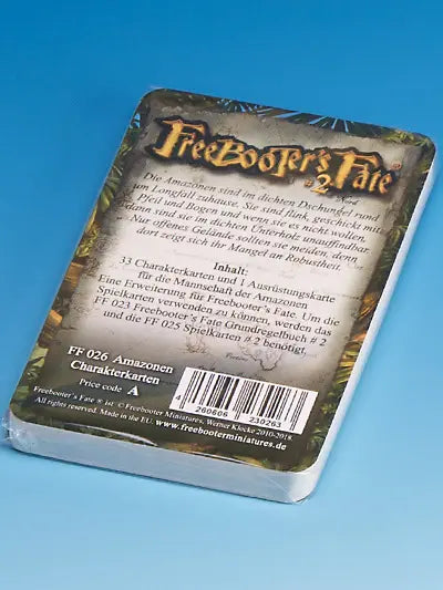 Freebooter's Fate Amazonen Charakterkarten | Neu Regeln | FF 026