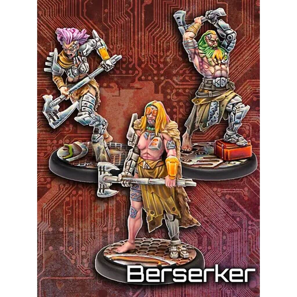 Berserkers (AFAR 08) Ascending Fate Arvingar Freebooter Miniatures Tabletop Figur