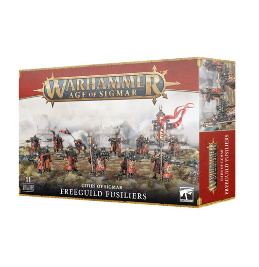 Freigilden Füsiliere Miniaturen Set für Warhammer Age of Sigmar Deutsch
