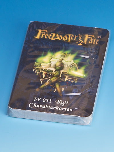 Freebooter Miniatures | Kult Charakterkarten | Neu | Regeln FF 031