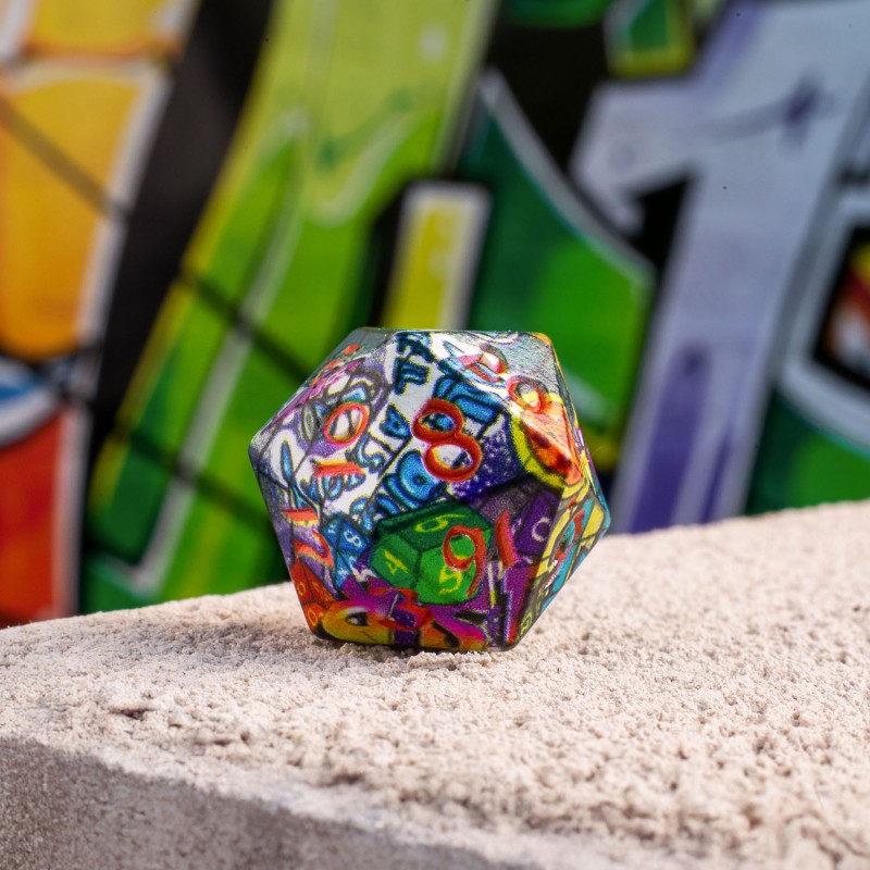 Full Art Dice Set™: Graffiti