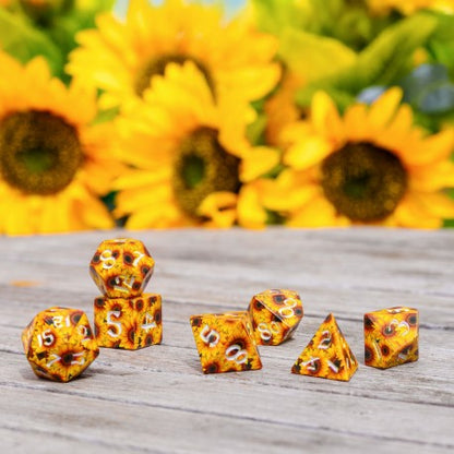 Full Art Dice Set™: Sunflower