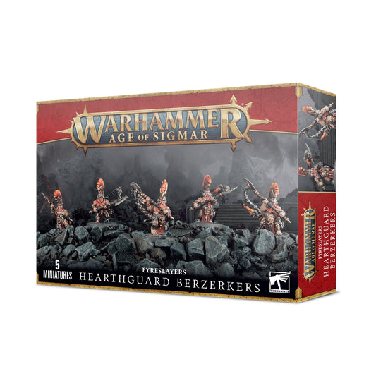 Fyreslayers Auric Hearthguard Set Warhammer Age of Sigmar