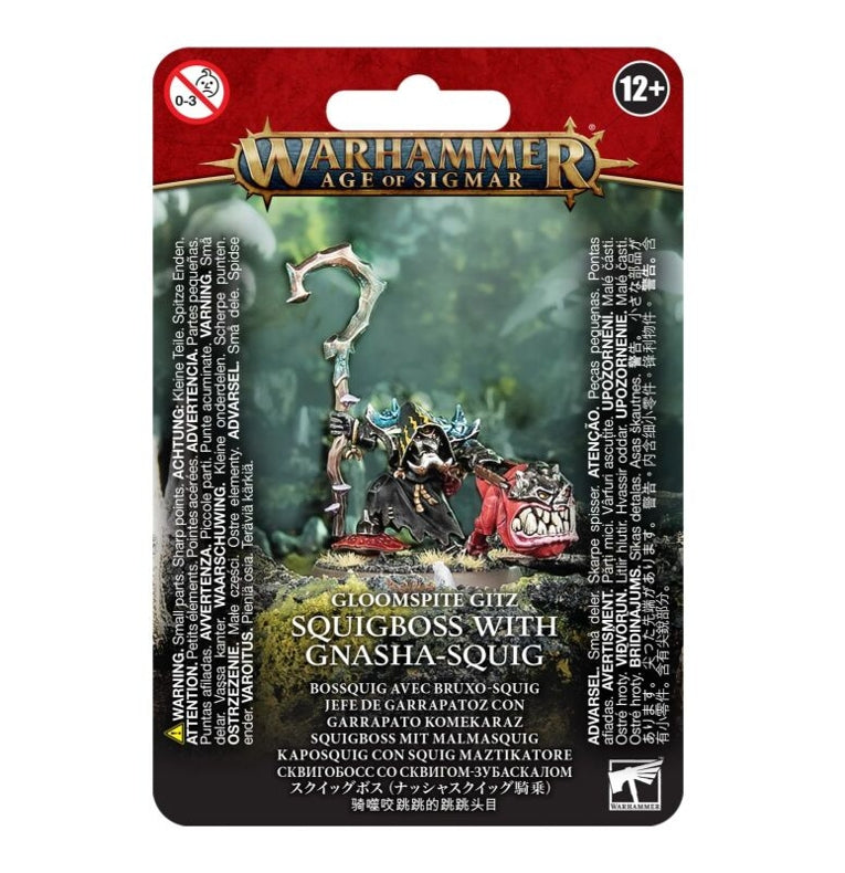 Miniatur des Gloomspite Gitz Squigboss mit Malmasquig
