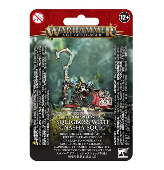 Miniatur des Gloomspite Gitz Squigboss mit Malmasquig