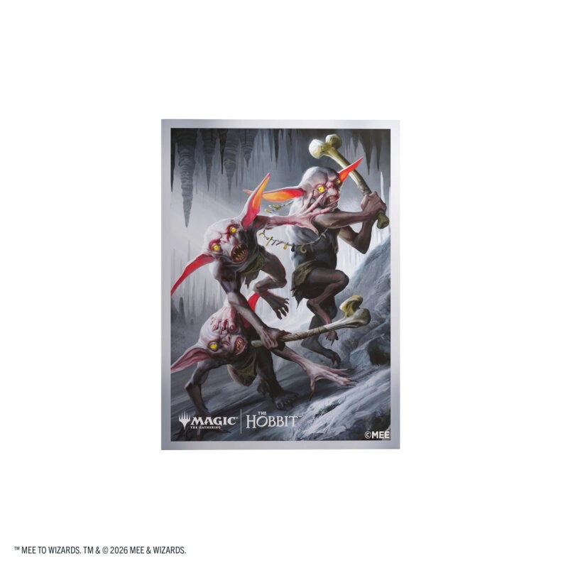 Gamegenic MTG The Hobbit – Premium Art Sleeves Goblin Army Token, 105 Kartenhüllen