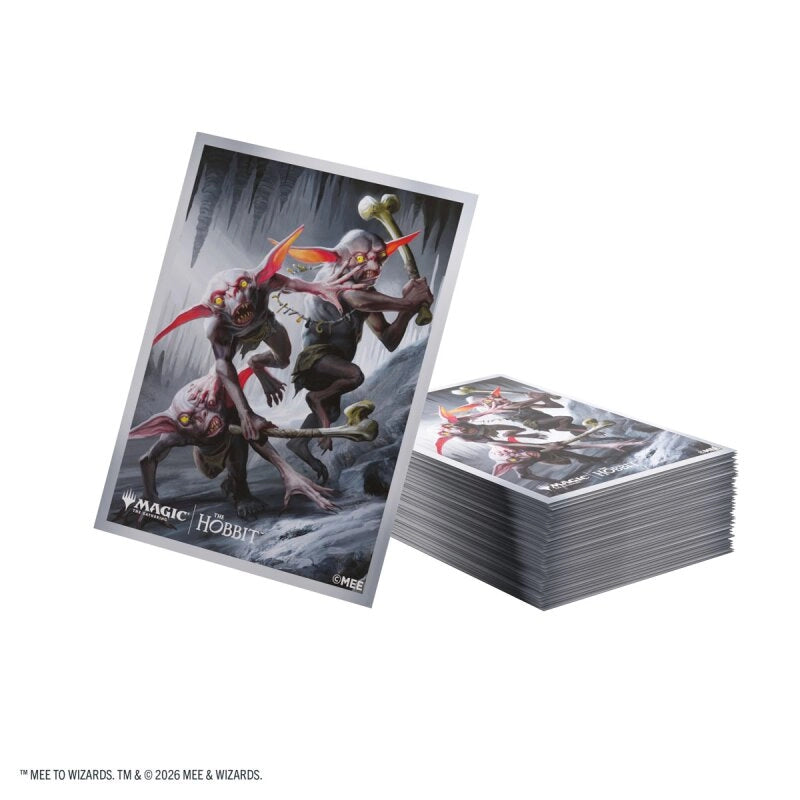 Gamegenic MTG The Hobbit – Premium Art Sleeves Goblin Army Token, 105 Kartenhüllen